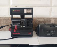 Instamatic polaroid.