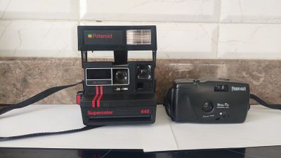 Instamatic polaroid.