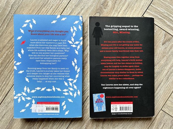 BOOKS Sophie McKenzie