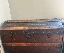 antique trunk