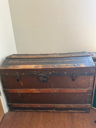 antique trunk