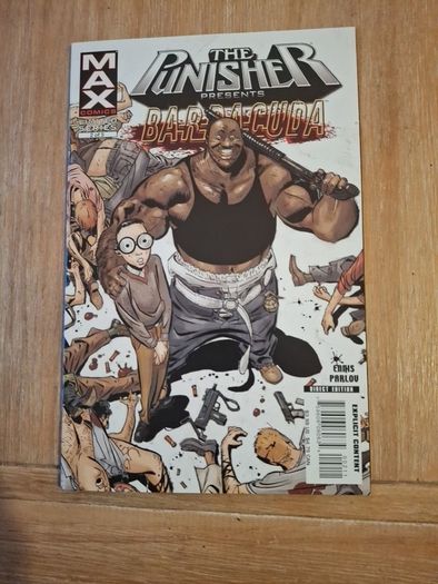 Punisher Comics Barracuda 5 issues mini series Garth Ennis