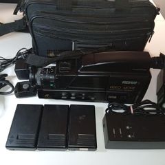 Vintage Revue Video Camera Recorder With Lots Of Accessories Part Tested-no Working Batteries