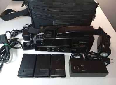 Vintage Revue Video Camera Recorder With Lots Of Accessories Part Tested-no Working Batteries