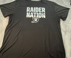Nike Raiders Nation Black Dri-Fit T-Shirt XXL - NFL