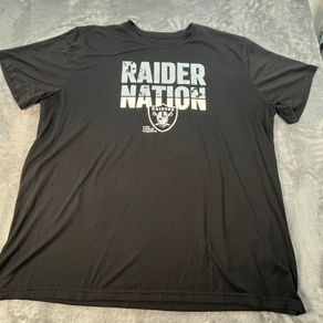 Nike Raiders Nation Black Dri-Fit T-Shirt XXL - NFL