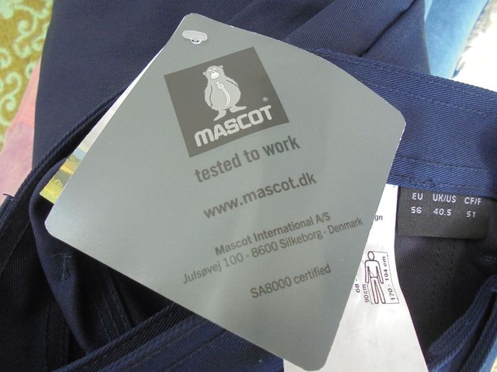 New Mascot workwear trousers