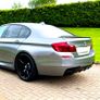 BMW 5 Series F10 Gloss Black Rear Diffuser Twin Exhaust M-Sport ONLY 10-16 Image 4