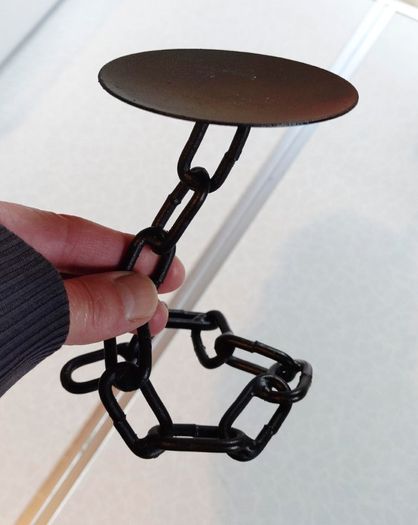 Black Candle Holder (new).