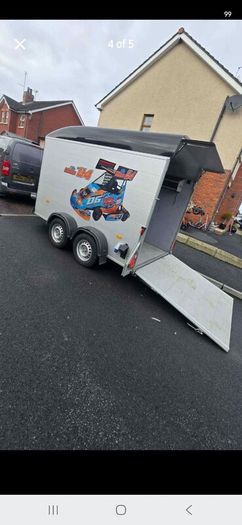 Debon 10x6 twin Axle race trailer