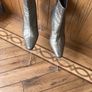 Clarke's Ladies 5/1/2 - 39 Grey Metalic Ankle Boots Image 6