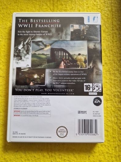 Medal of Honor Vanguard Nintendo Wii Games Original