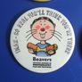 BUTTON BADGES (55mm diameter) - collectible large-size badges from the 1980's and 1990's Image 6