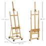 Adjustable Artist Easel with Wheels Image 4