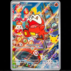 Fuecoco MEP 062 Full Art 30th Promo Rare Holo First Partner Collection Series 3 Pokemon Card