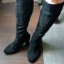 Faith knee-high suedette boots Image 2