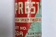 Vintage Presto Drill Bit Tin - Vintage Tool Tin