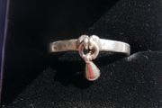 Pandora Charm Sterling Silver 925 Ring  ALE Size N1/2 - 2,93g