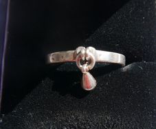 Pandora Charm Sterling Silver 925 Ring  ALE Size N1/2 - 2,93g