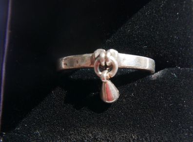 Pandora Charm Sterling Silver 925 Ring  ALE Size N1/2 - 2,93g
