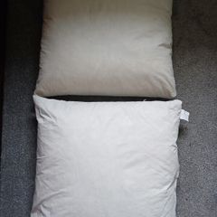 Large leather cushion fillers