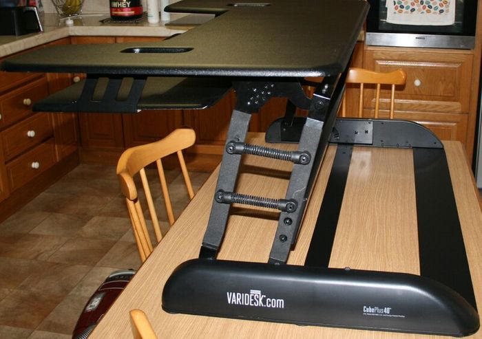 Varidesk Cube Plus 40 Adjustable Height Desk