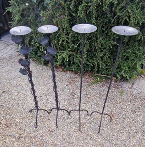 Hand Forged Candlesticks
