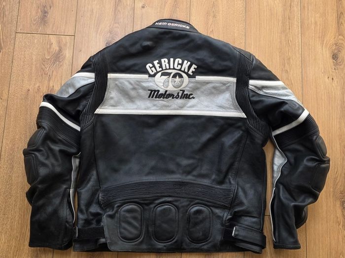 Vintage Hein Gericke Motorcycle Jacket Mens Size 58 XL