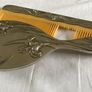 Vintage vanity brush and comb set Image 2