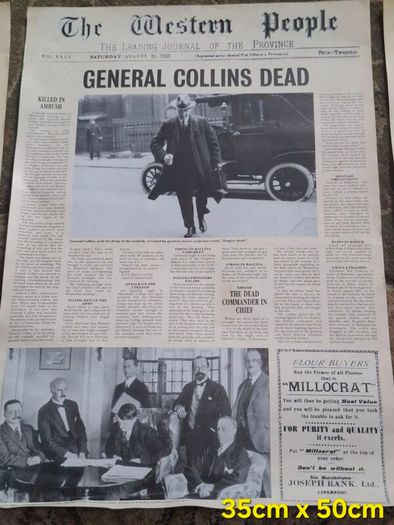 Front page newspaper posters