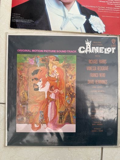 Vinyl bundle including Joseph and the amazing Technicolor dreamcoat, Camelot soundtrack, Robin Gibb and Michael Crawford