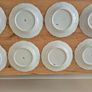 Vintage Bernadotte Thun Fish Plate Set 8 Plates Image 10