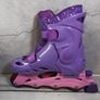 Bratz Girls Inline Roller Blades Adjustable Skates Purple Size 2 To 4 Image 6
