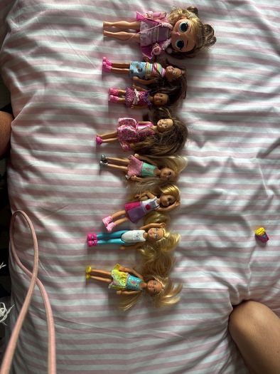 Large Barbie bundle of dolls, car & accessories