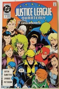 Justice League Quarterly #1 Copper Age 1990
