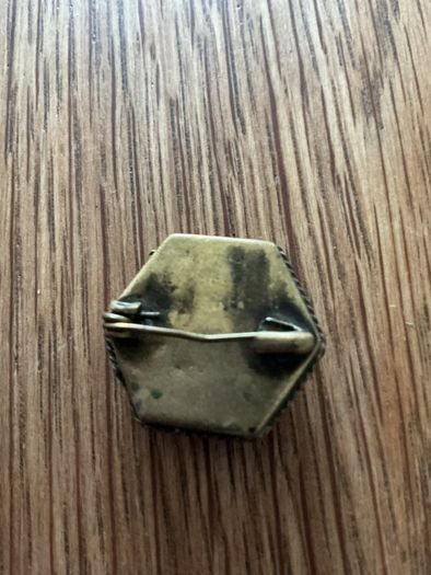 Vintage Italian micro mosaic brooch