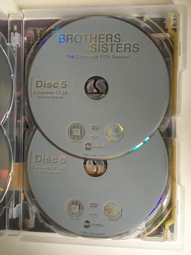 Brothers & Sisters (Complete Series 1-5 2006-2007) [DVD TV Boxsets]
