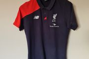 New balance Liverpool Polo shirt Size large ptp 22" in good condition