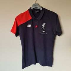 New balance Liverpool Polo shirt Size large ptp 22" in good condition