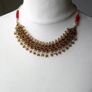 Gorgeous beaded statement costume neckpiece! Image 9