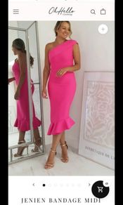 Stunning vibrant midi dress