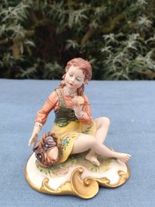 Vintage Capodimonte Volta Figure