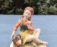 Vintage Capodimonte Volta Figure
