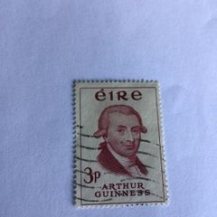 Rare 1959 Irish stamp - Arthur Guinness