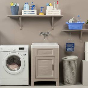 Washhouse Cabinet 60x51x89 cm Sand