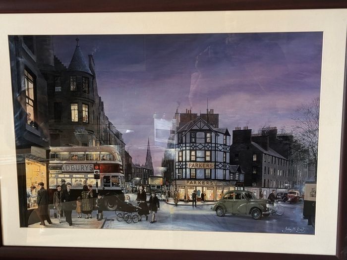 Bristo St. Edinburgh 1950s
