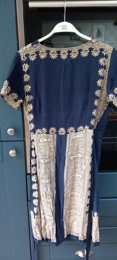 Noa Noa silk wrap dress 8