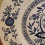 Vintage Wedgwood Blue Heritage Blue Onion Design Dinner Plate Image 3