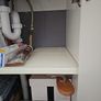 bathroom cabinet and sink Image 7