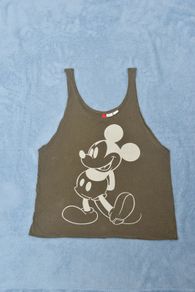 Disney Mickey Mouse Crop Tank Top Size EUR 32